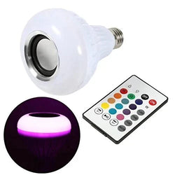 Collection of Bec LED cu difuzor, Bluetooth si telecomanda in a gallery layout