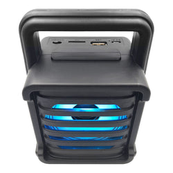 Collection of Boxa Portabila Bluetooth, 5W, USB, AUX, Lumini RGB, Wireless GTS-1363 in a gallery layout