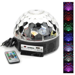 Collection of Glob Disco Magic, LED-uri RGB, MP3 Player, Difuzor, USB/Card SD in a gallery layout