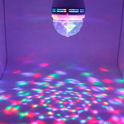 Collection of Bec disco, rotativ, multicolor, cu LED, 3W in a gallery layout