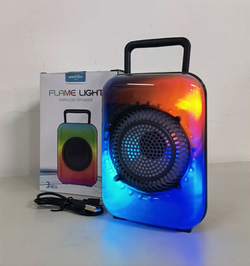 Collection of Boxa Bluetooth Wireless Flame Light cu Lumina Flacara in a gallery layout